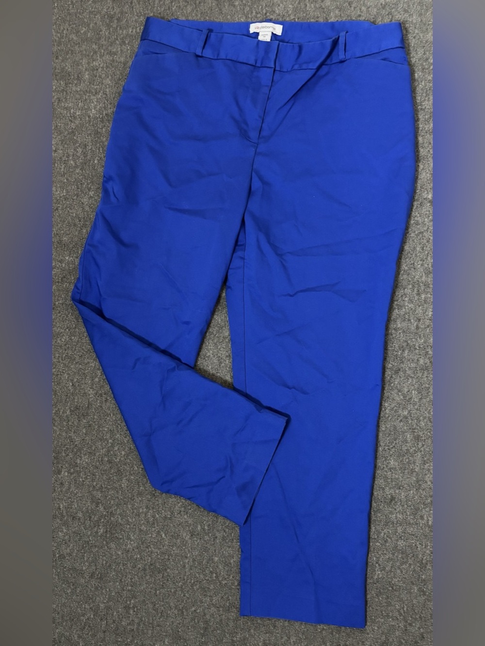 Liz Claiborne | Women’s Dress Pants | EMMA Straight Leg | Blue | Size 14
